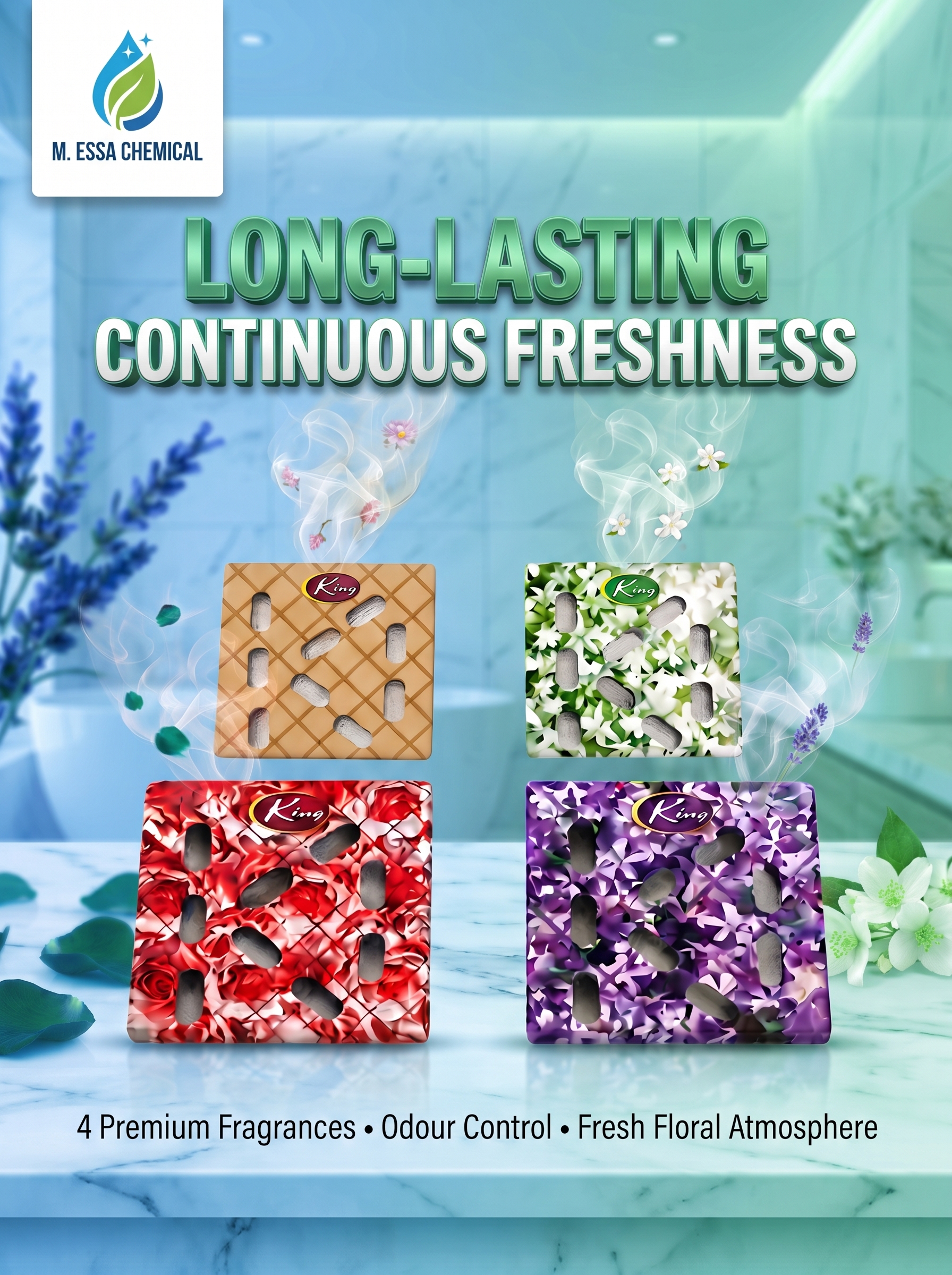How to Keep Your Bathroom Fresh 24/7 with King Toilet Freshener Blocks