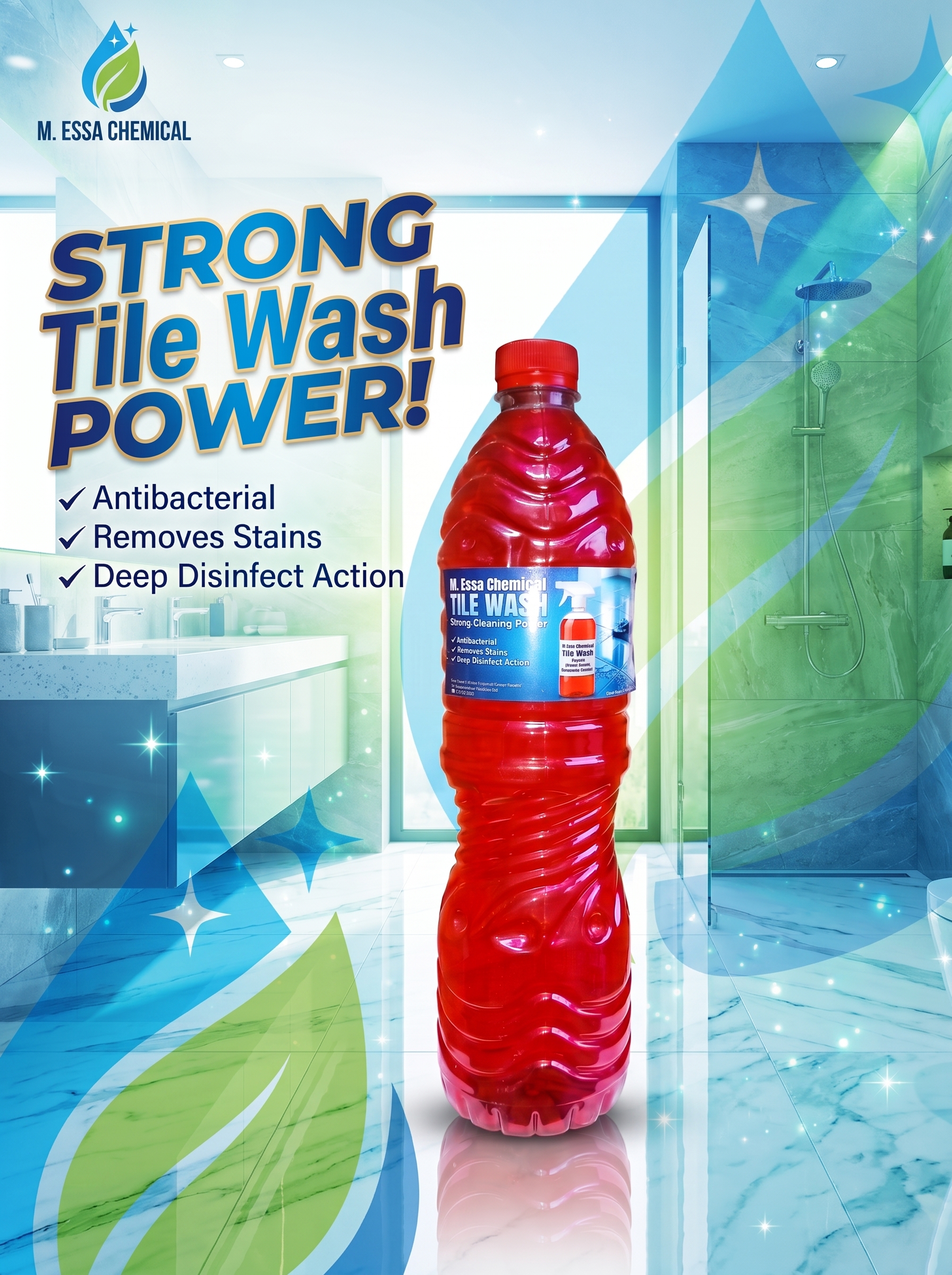 How to Safely Clean Stained Tiles and Floors with ESSA Premium Tile Wash