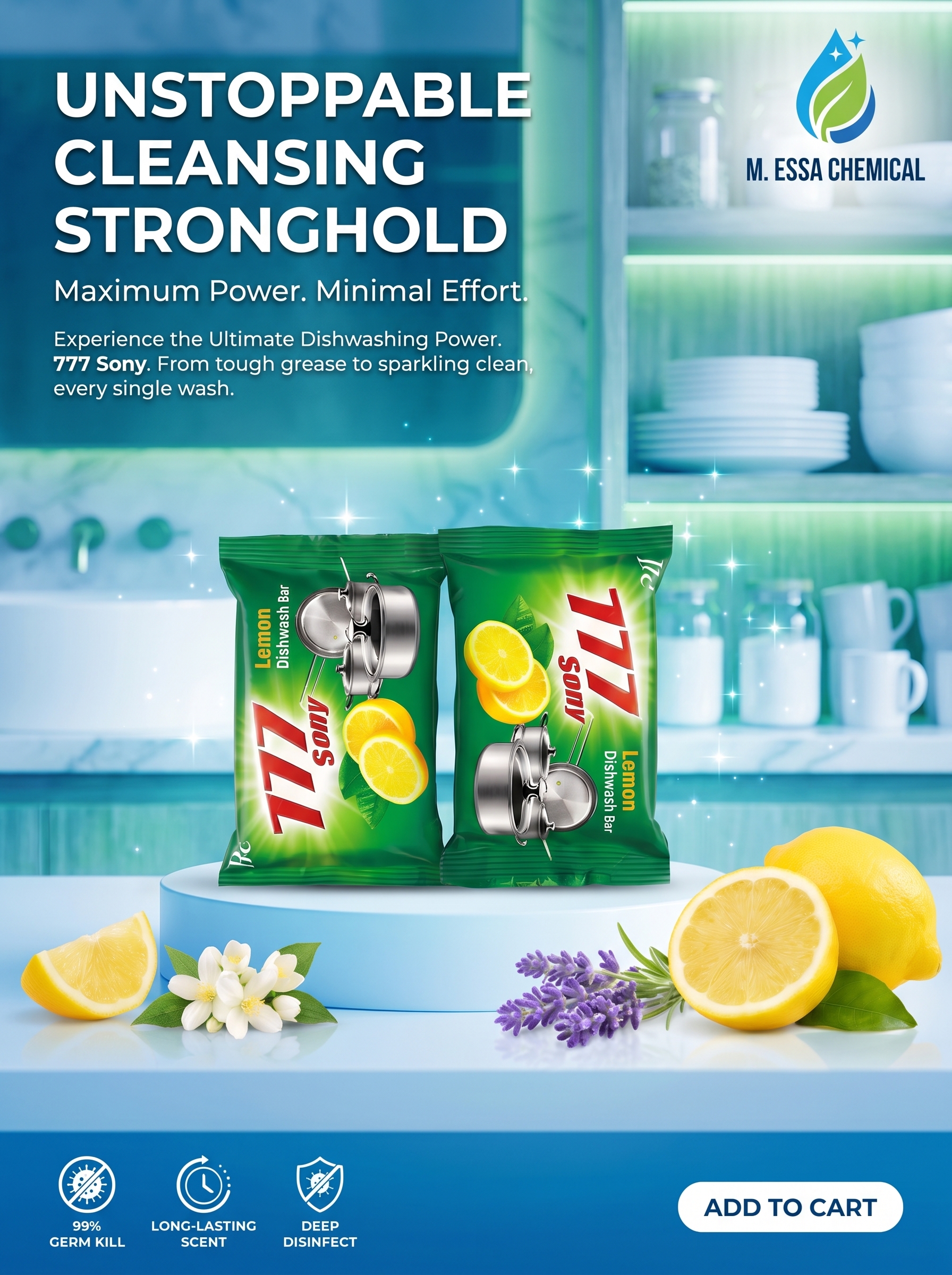 How to Use 777 Sony Dish Wash Soap Bar – Powerful Grease Remover for Kitchen Utensils for Better Cleaning Results
