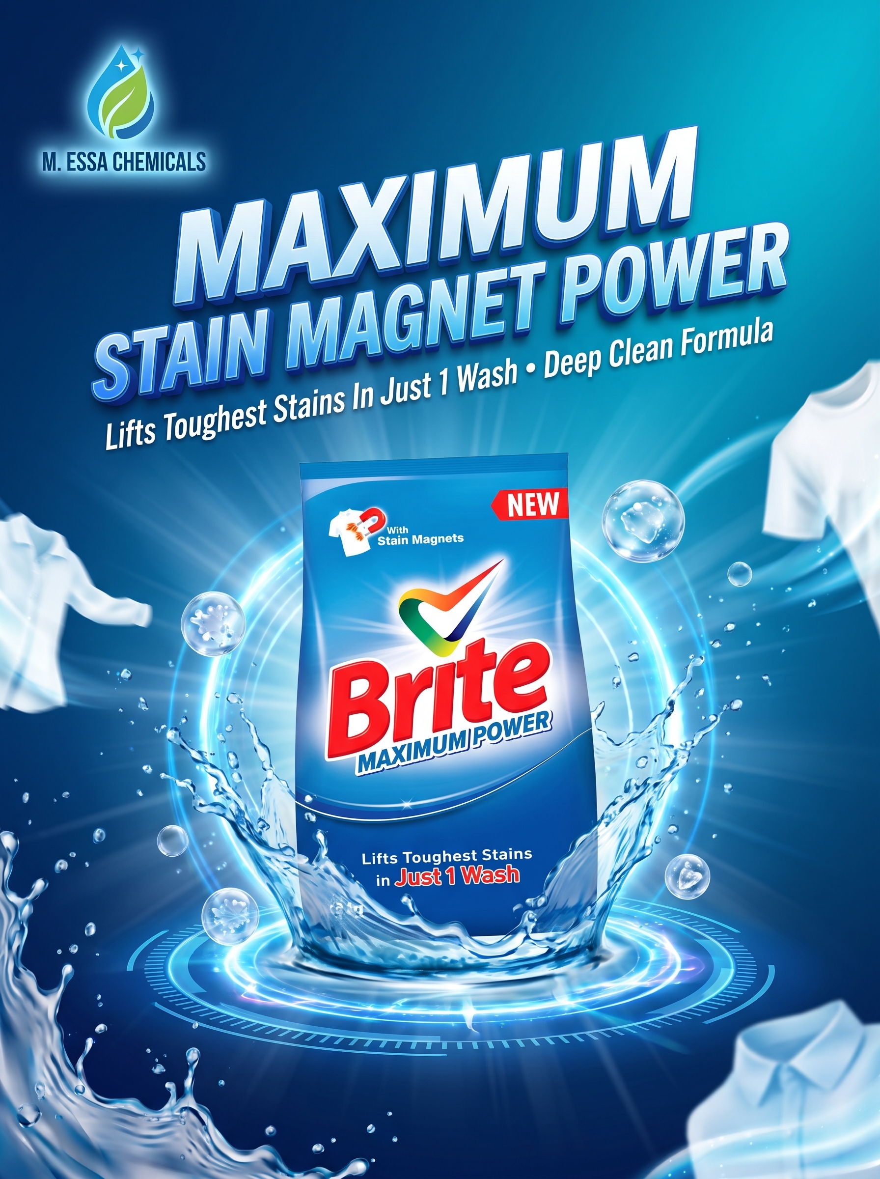 How to Remove Tough Stains Fast with Brite Maximum Power Detergent